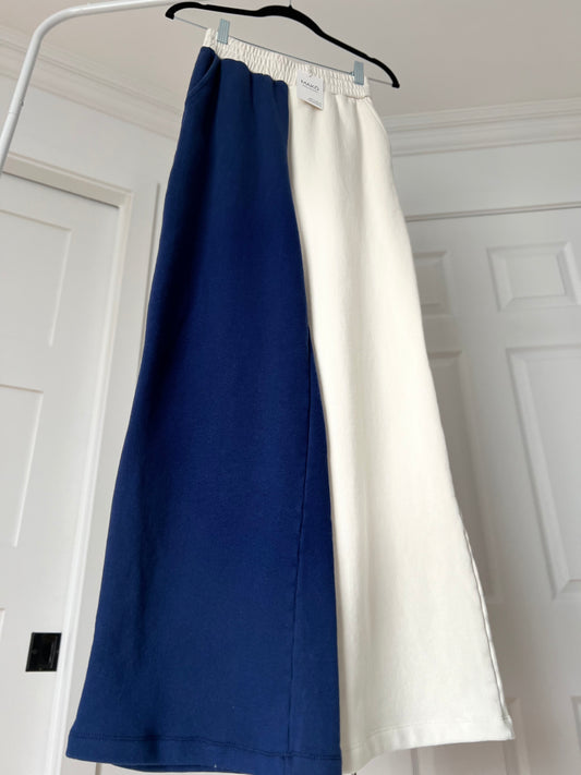 trousers ( malmö ) blue-white - makö