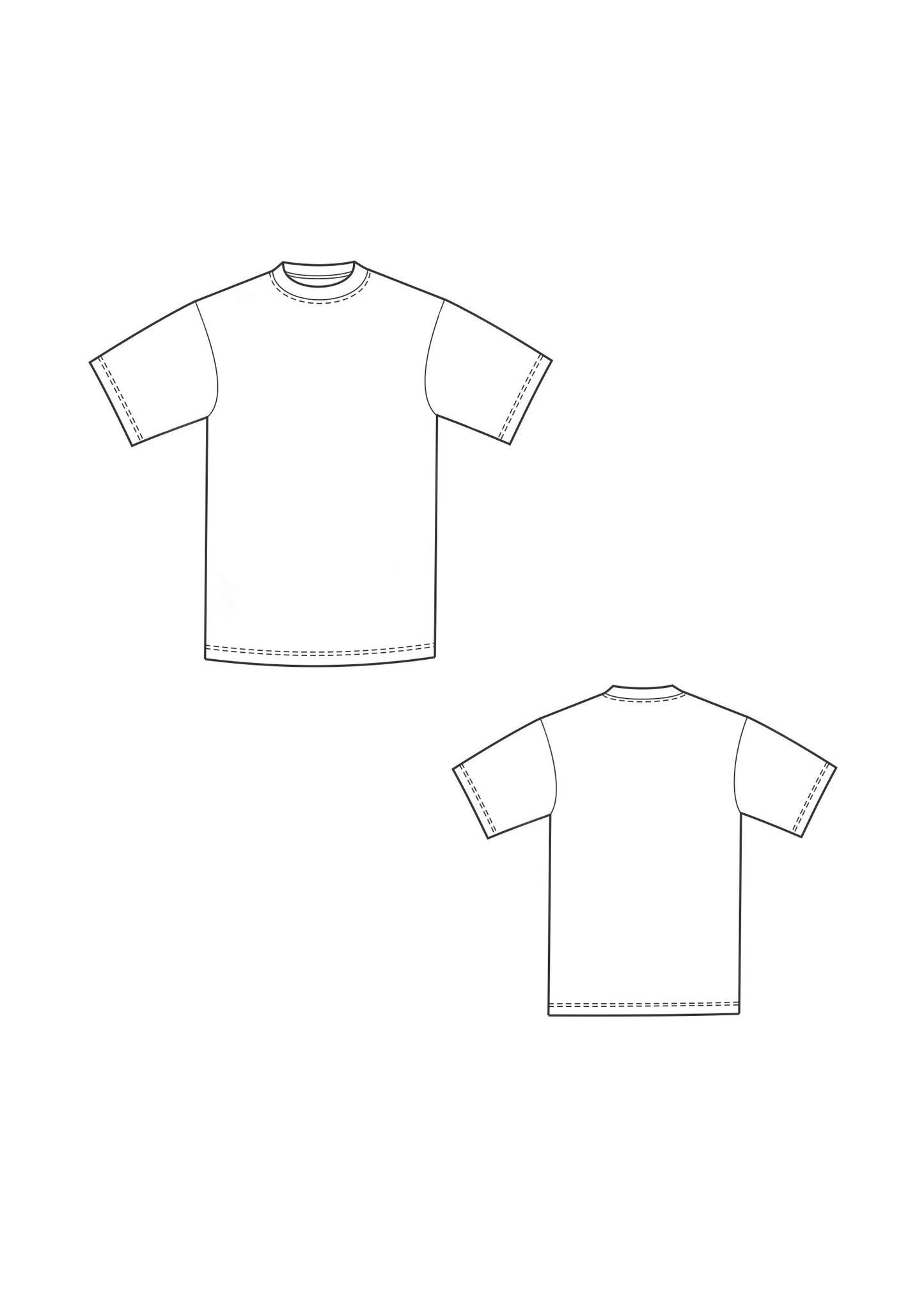 T-shirt, pattern n.3